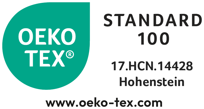 OEKO-TEX STANDARD 100 label 17.HCN.14428