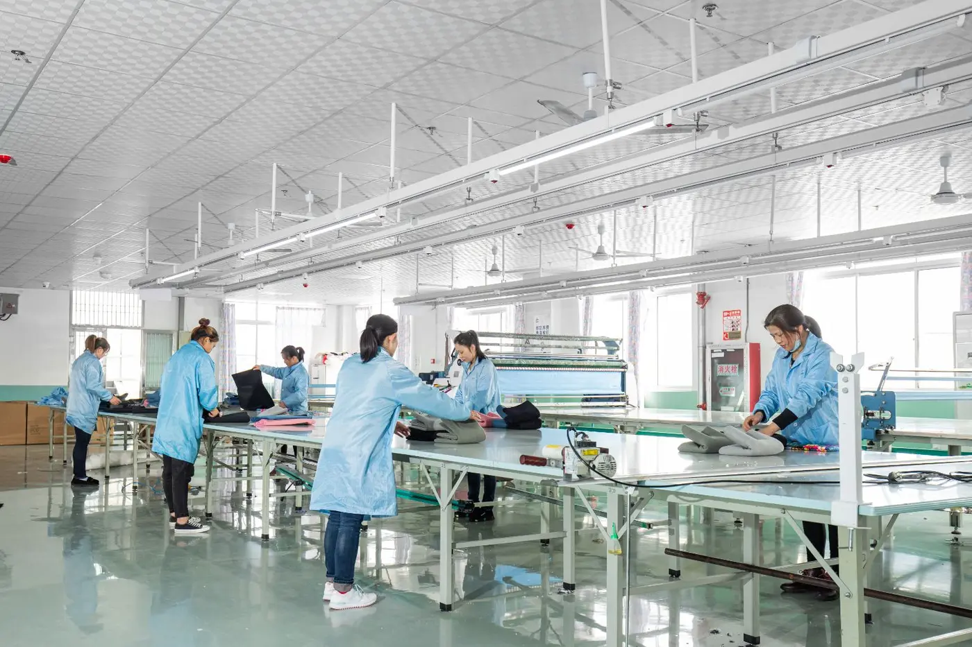 VBUY towel production floor